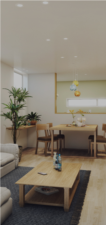 青森・岩手・宮城の高コスパ住宅なら「アエルパック」 全棟標準の高性能住宅を、
月々4万円台で実現