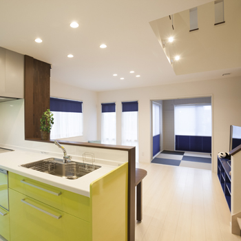 わくわくの家づくり！間取りはご主人、コーディネートは奥様。